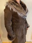 Un Très beau Manteau en véritable fourrure d'Agneau de Toscane 1er Choix / TAILLE / 40 (image 3)