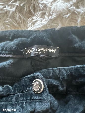 Pantalon En Laine Tartan Dolce & Gabbana Taille 36, Neuf Avec étiquettes - Style Cigarette élégant