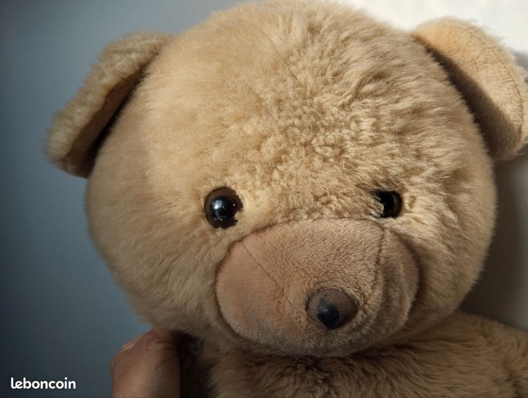 Nounours en peluche fabrication française (image 1)