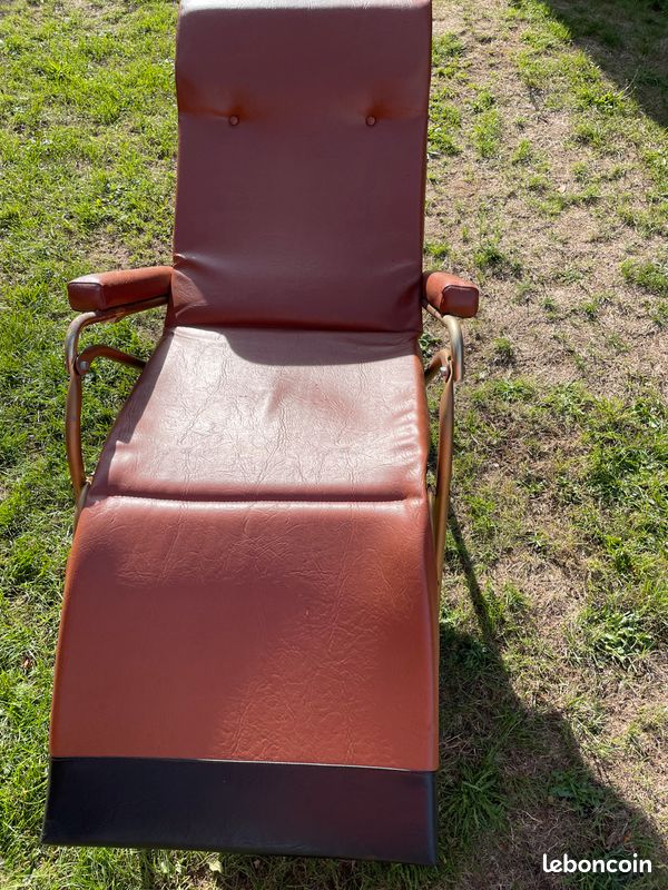 Fauteuil relax pliant vintage (image 3)