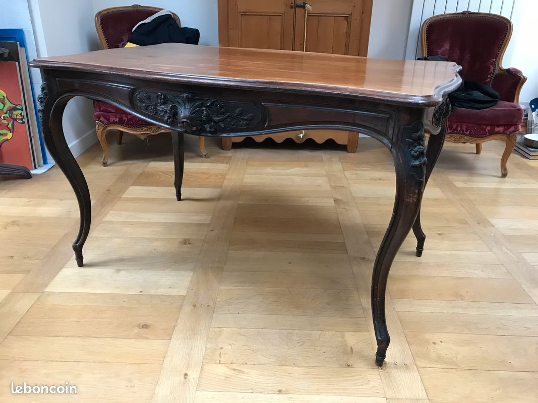 Table d'appoint style Louis XV d’époque du 19eme siècle (Napoléon III) (image 1)
