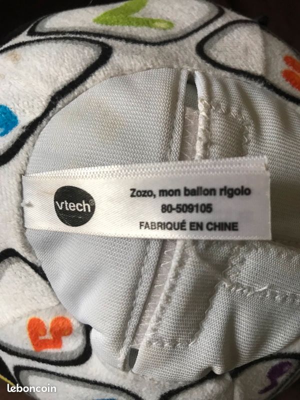 Balle d’éveil zozo mon ballon rigolo vtech (image 4)