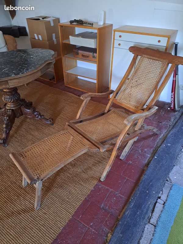 Chaise longue ancienne (image 1)