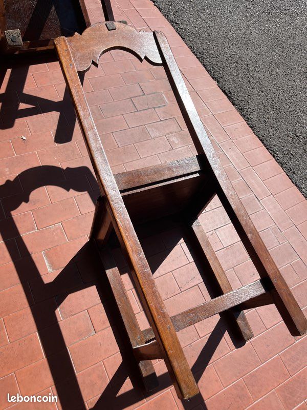 Chaises année 30/40 en parfait état (image 8)