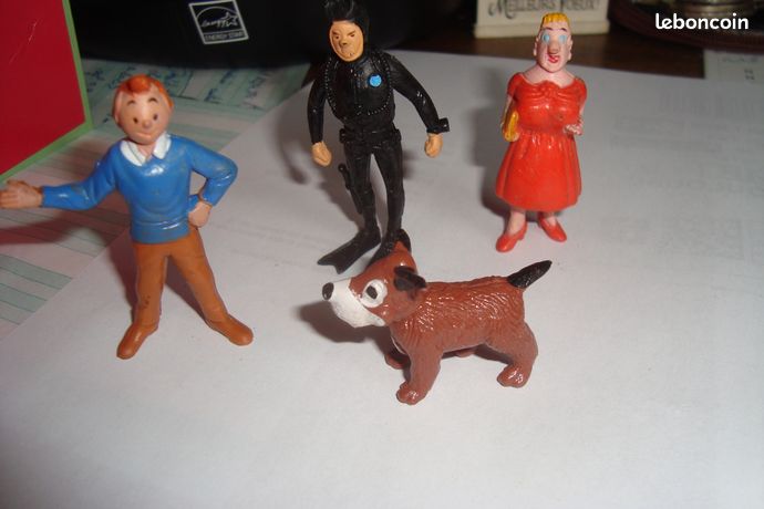 Tintin lot de 9 figurines Esso Belvision - Collection