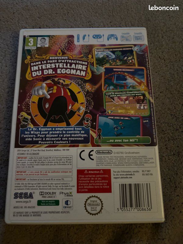 Sonic Colours jeu (image 3)