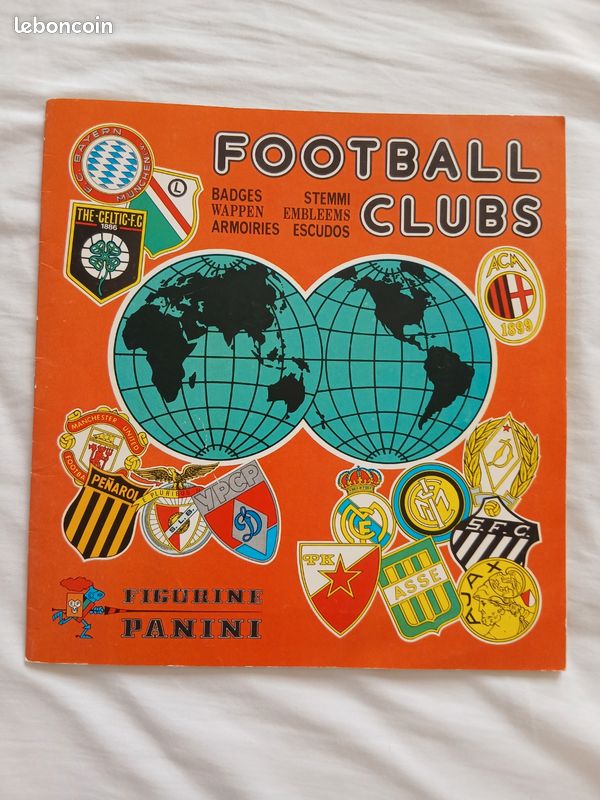 25 Stickers Panini Football '88 Clubs Anglais - Photos équipes + Badges - Vintage