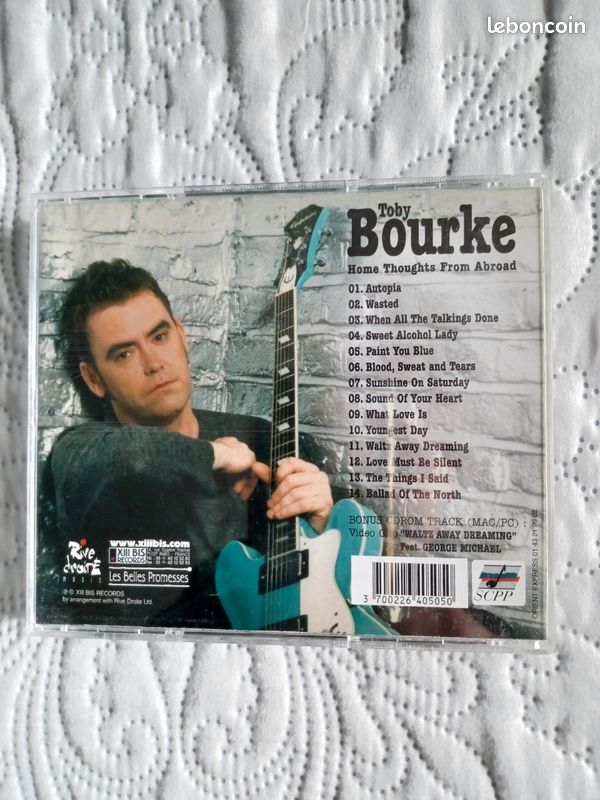 CD TOBY BOURKE Home thoughts from abroad (image 2)