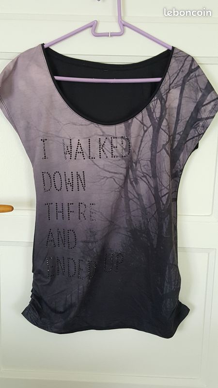 Tee shirt marron (image 1)