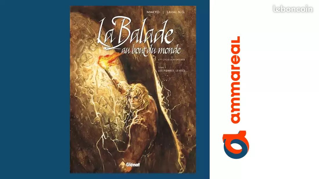 La Balade au Bout du monde, Tome 1 : Les Pierres levées : 4e Cycle d'aventures - Makyo et N-G L... (image 1)
