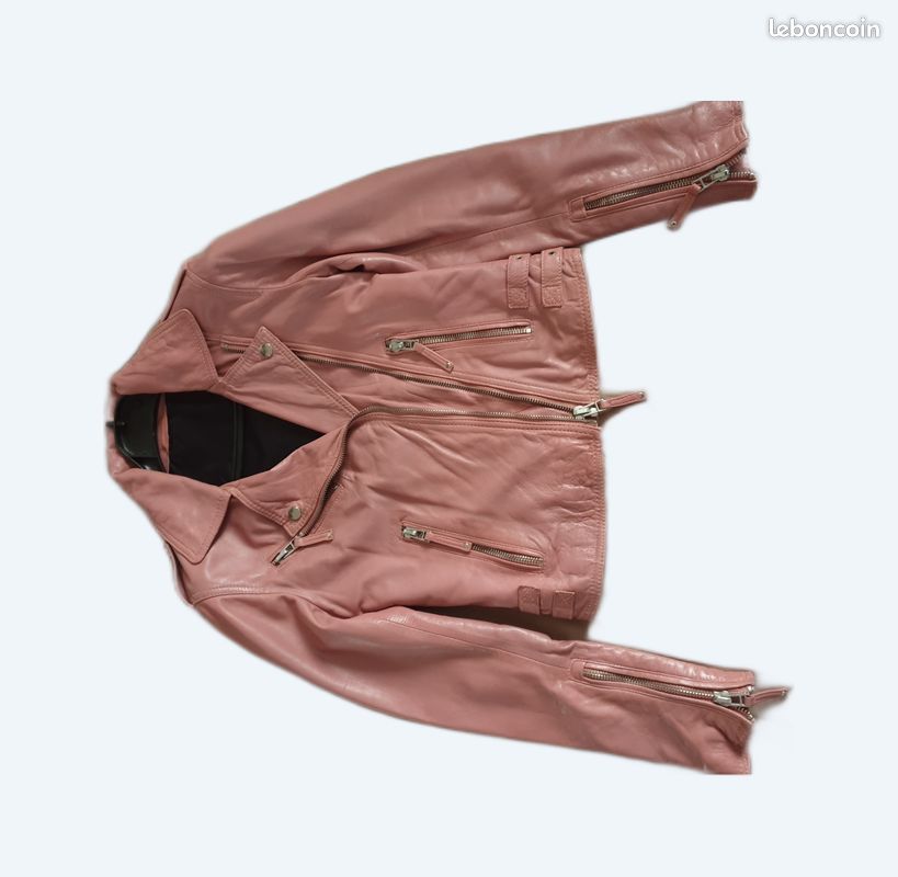 Perfecto cuir rose Montesquieu (image 1)