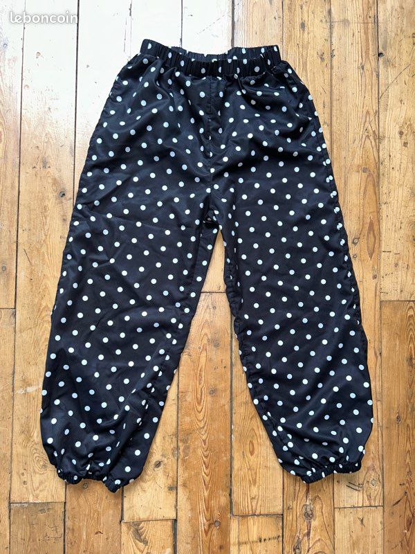 Pantalon léger noir à pois blancs 12 ans Shein (image 6)