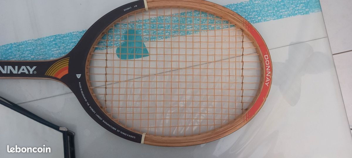 Raquette de tennis Donnay Björn Borg vintage - Sport & Plein air Raquette de tennis Donnay Björn Borg vintage - Sport & Plein air