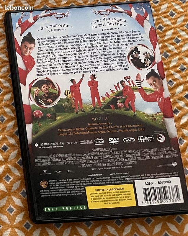 Lot 5 DVD jeunesse en excellent état = comme NEUFS (image 6)