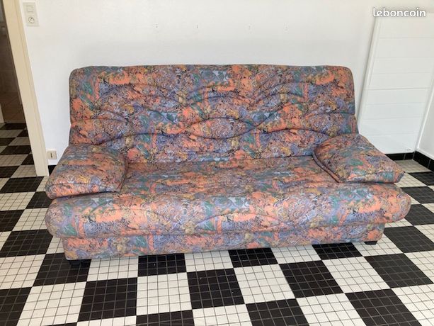 Banquette lit clic clac - Ameublement