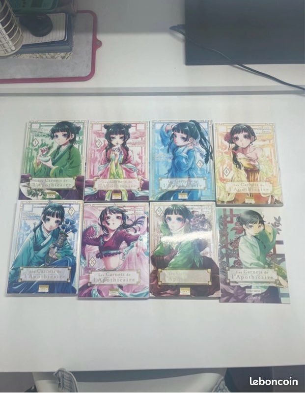 Lot manga les carnet de l’apothicaire (image 1)