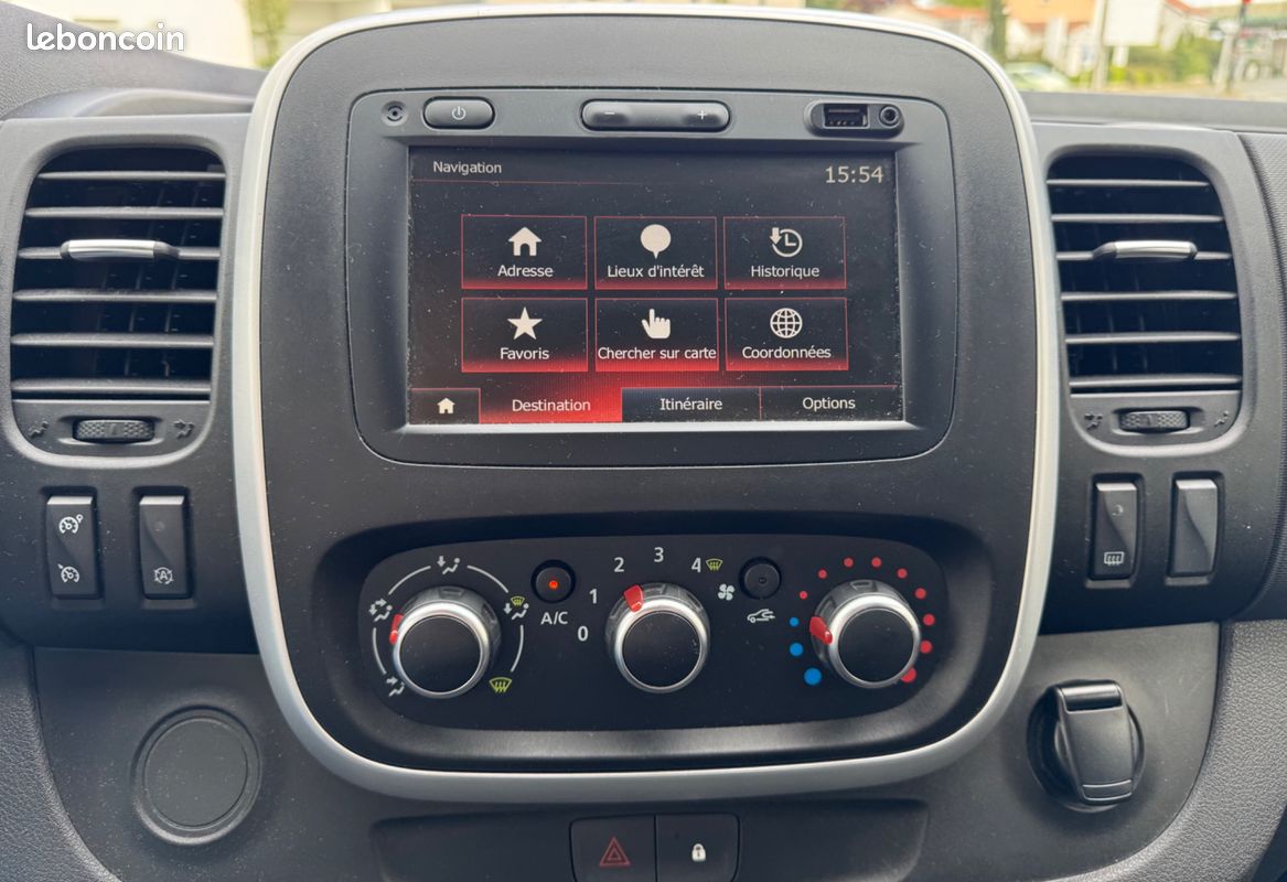 RENAULT TRAFIC COMBI 9 places 1.6 DCI 120 L2 ZEN / TVA Récupérable / DOUBLE PORTE LATERALE (image 29)