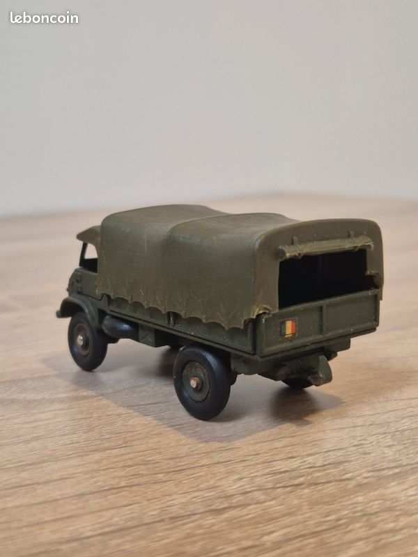 Dinky Toys France N°821 Camionnette Militaire Unimog Mercedes, Vert, Jamais Joué En Boîte