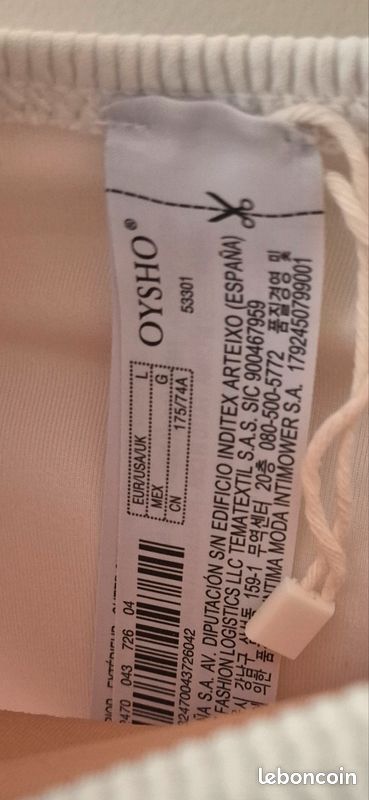 Bas de bikini Oysho Taille L Neuf (image 3)