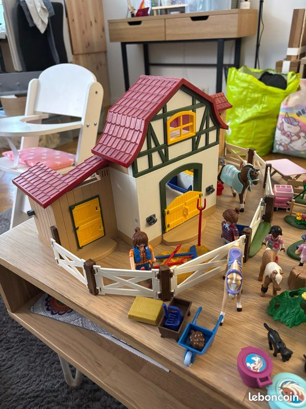 Lot Playmobil Country (dont Poney club + extension) (image 8)
