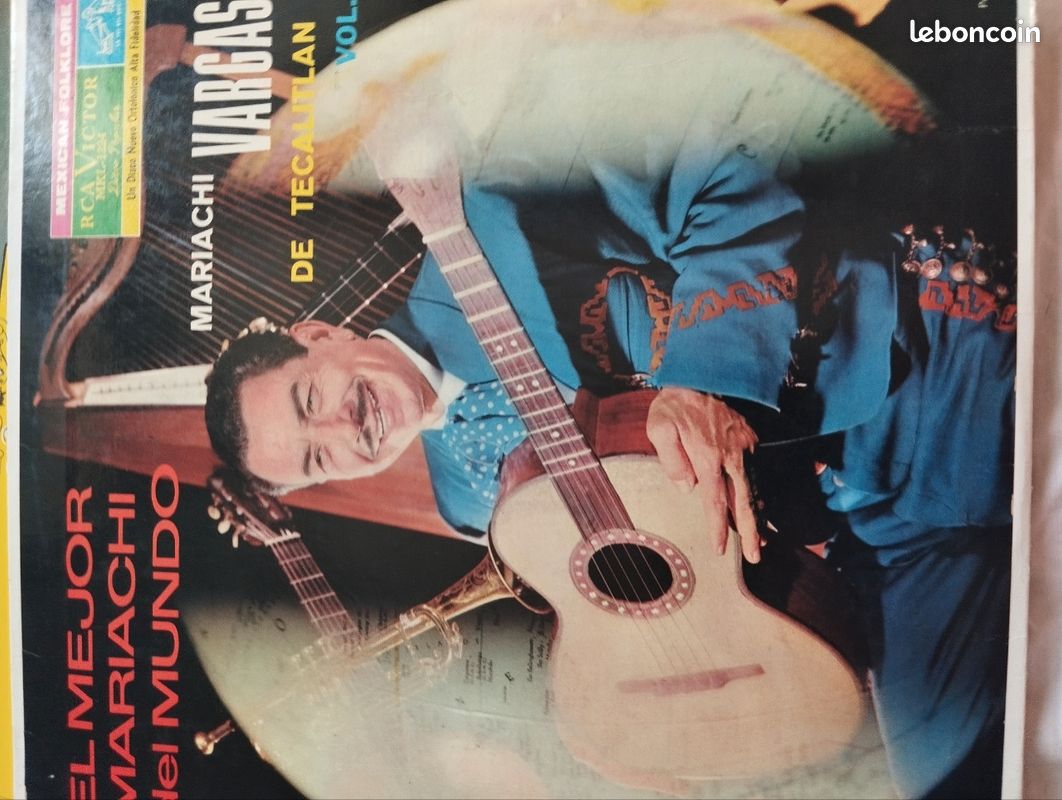 Disque 33 tours Mariachi Vargas de Tecalitlan volume 2 (image 1)