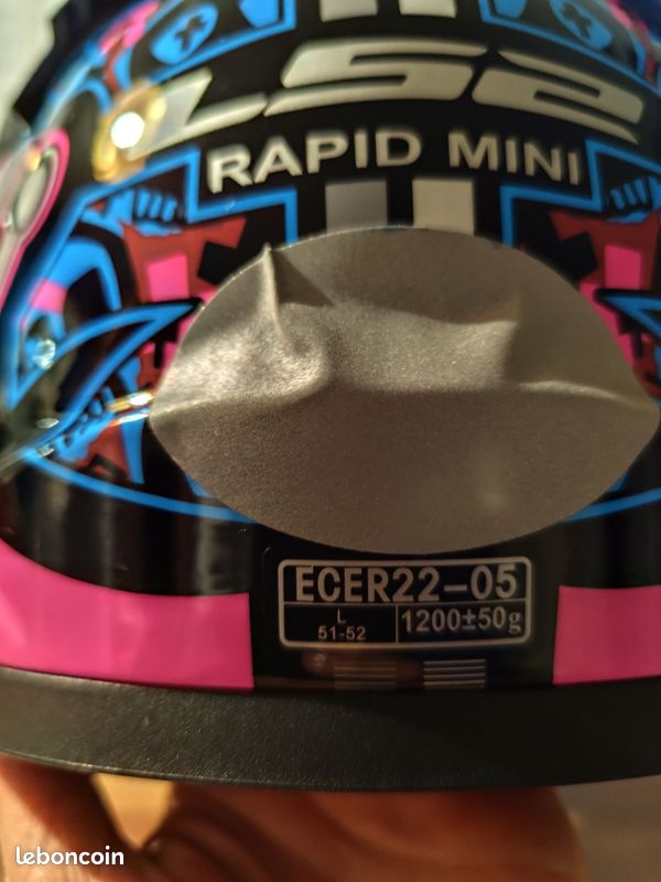 Casque moto enfant (image 3)