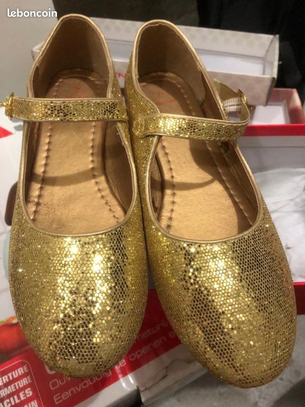 Ballerines paillettées enfants, pour les fêtes neuf (image 3)
