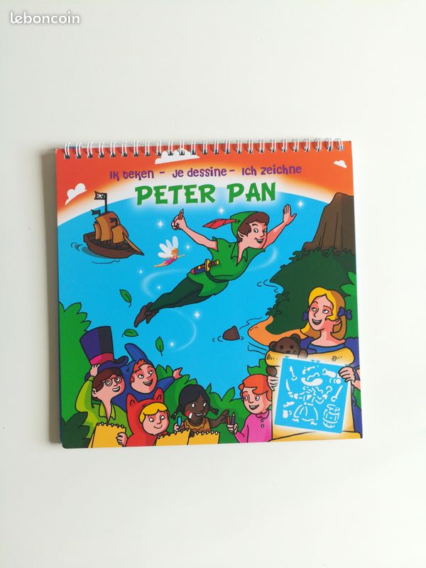 Livre de coloriage Peter Pan, neuf jamais utilisé (image 1)