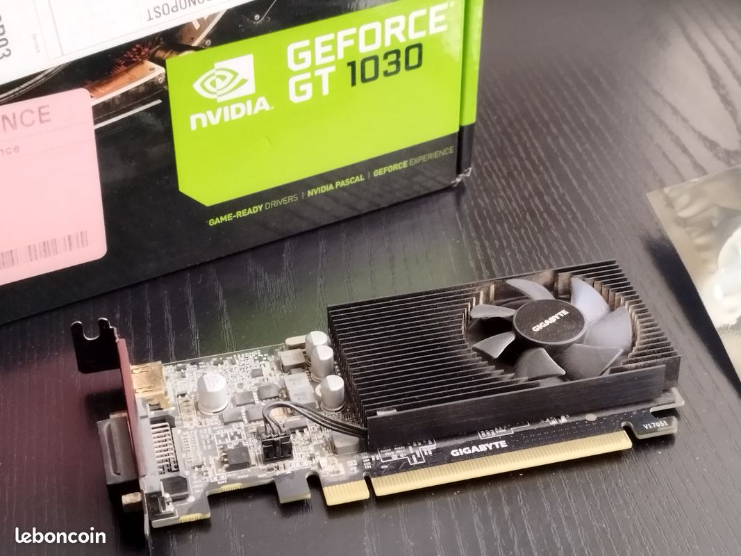 Carte Graphique Gigabyte GT 1030 Low Profile 2G Accessoires