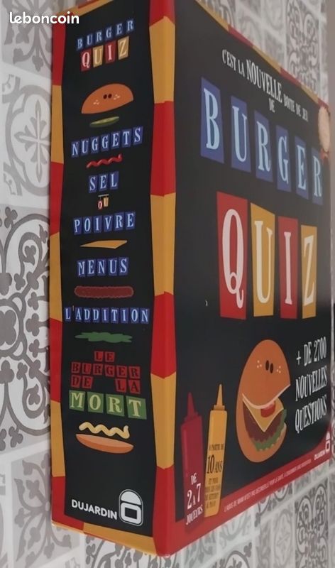 Burger Quiz, le jeu de société à dévorer sans modération