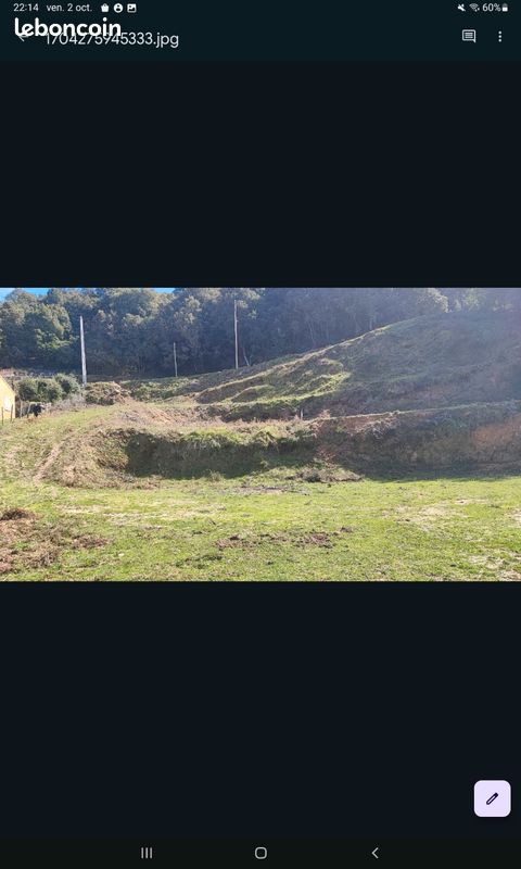 Terrain 2000 m2 Olivese · 99 000 €