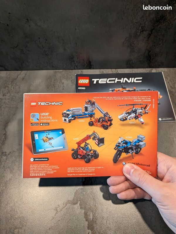 Lego Technic 42060 - Lot 626 - Notice uniquement (image 7)
