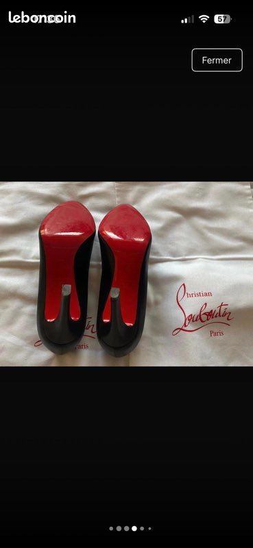 Escarpins LOUBOUTIN Fanny LOVE (image 3)