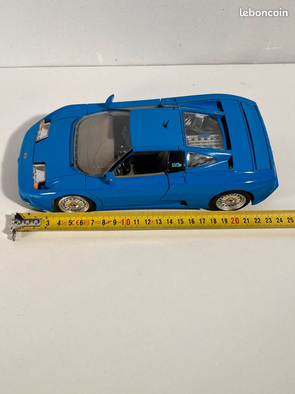 Maquette Bugatti EB 110 1991 Burago 1/18 - Vintage Collection - Occasion