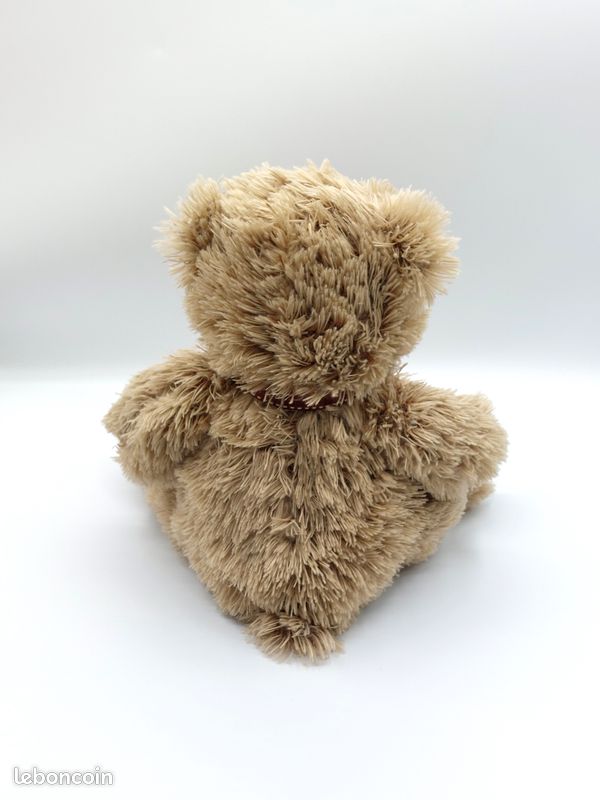 Peluche Ours Beige 38 cm | Doudou Personnalisable pour Enfants