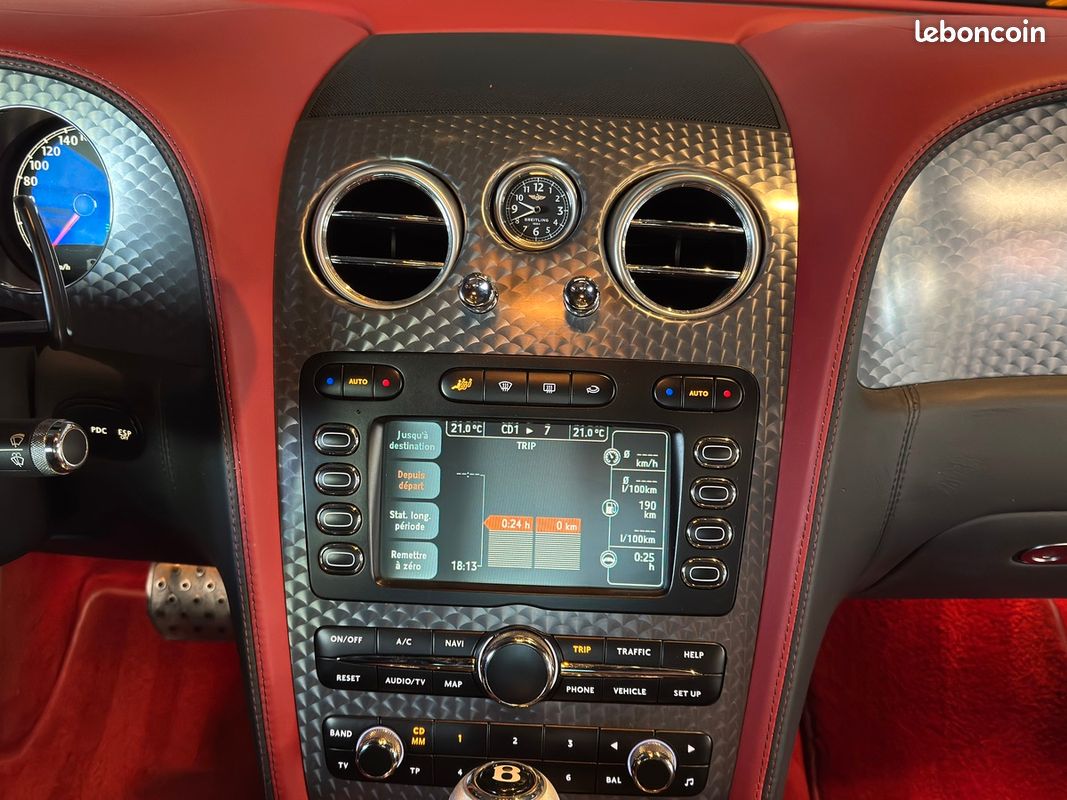 Bentley Continental GT Speed | 6.0 W12 | Origine France | Entretien Constructeur | Etat Proche Neuf (image 22)