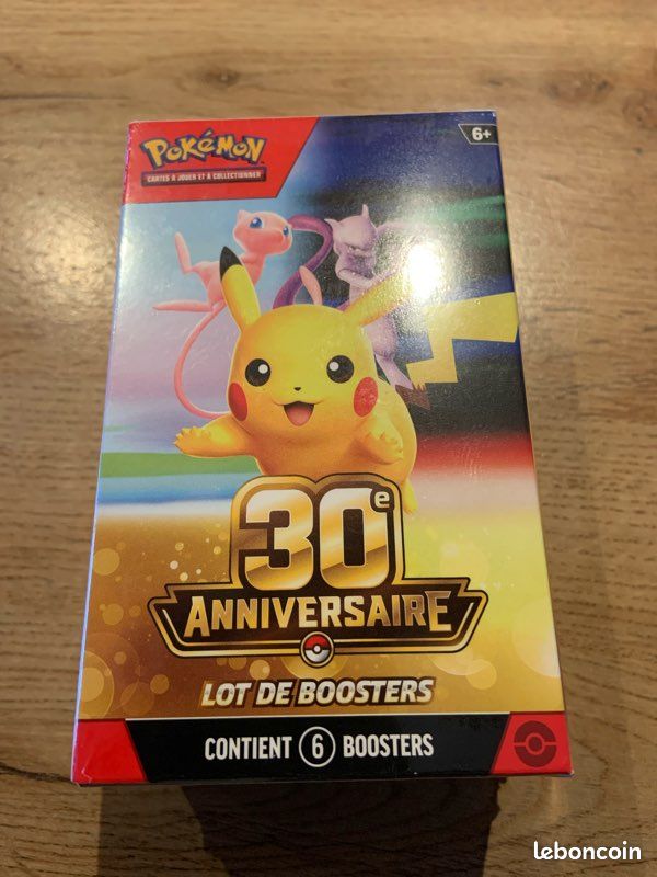 Pokemon 30 ans neuf et scellé (image 1)