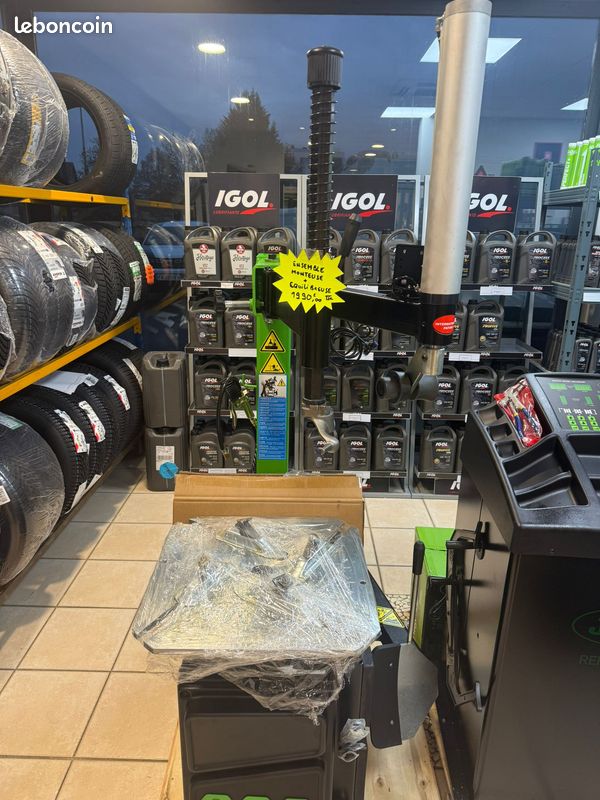 Equilibreuse et machine à pneus neuves JBM Série 581 – 1990 (image 3)