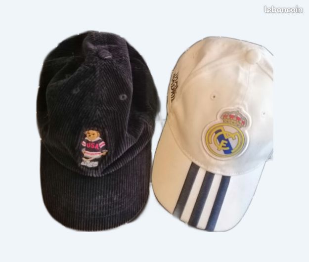 Enfant Officielle Casquette Real Madrid Enfant - Collection Officielle | Coton | Taille Réglable | Cadeau Foot Pour Petit Supporteur Produit Licence RM