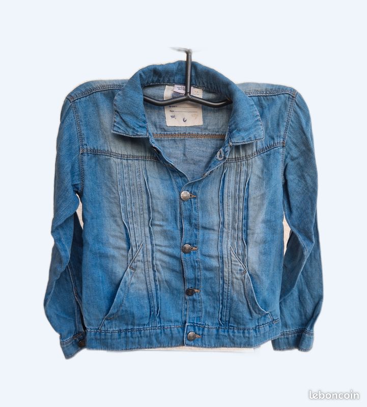 Veste jeans fille (image 1)