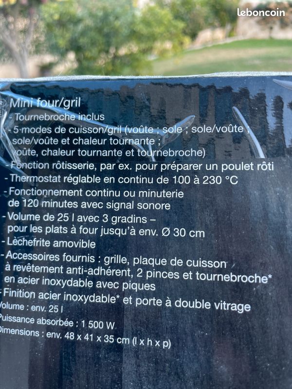 À vendre Mini Four (image 2)