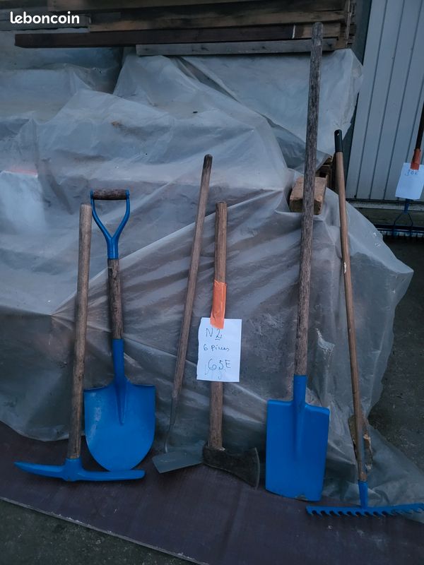 Lot N°2 lot de 6 outils de jardin (image 1)