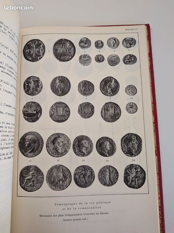 L'EPOQUE ROMAINE EN SUISSE, Cahier 4 dans Répertoire de Préhistoire et d'Archéologie de la SUISSE, 1962 (image 8)