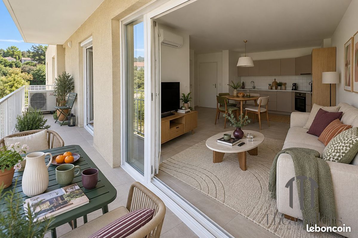 Appartement 3 pièces 63 m² · à Meyreuil · 63 m² · 330 000 €