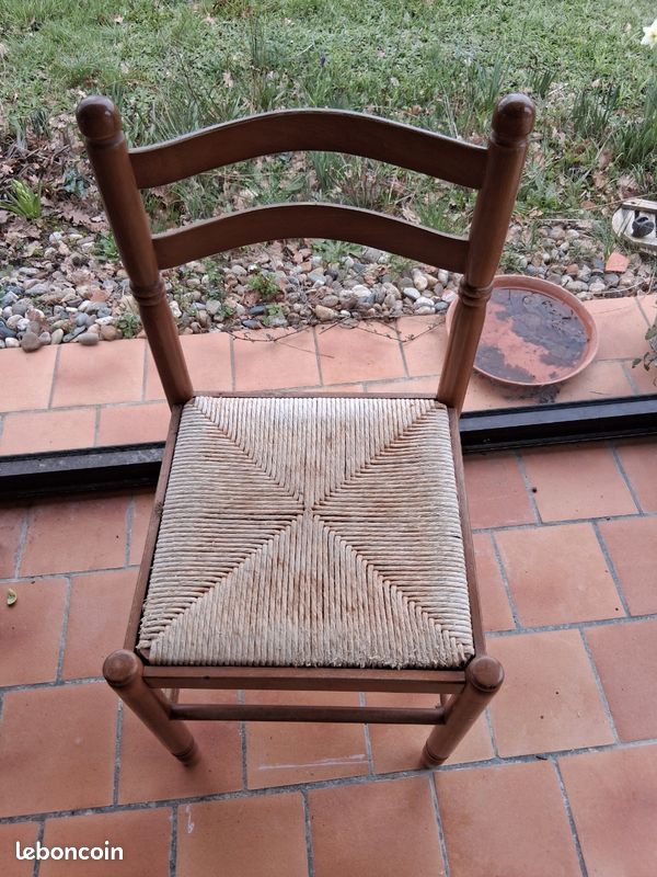 Lot de 6 Chaises bois (image 1)