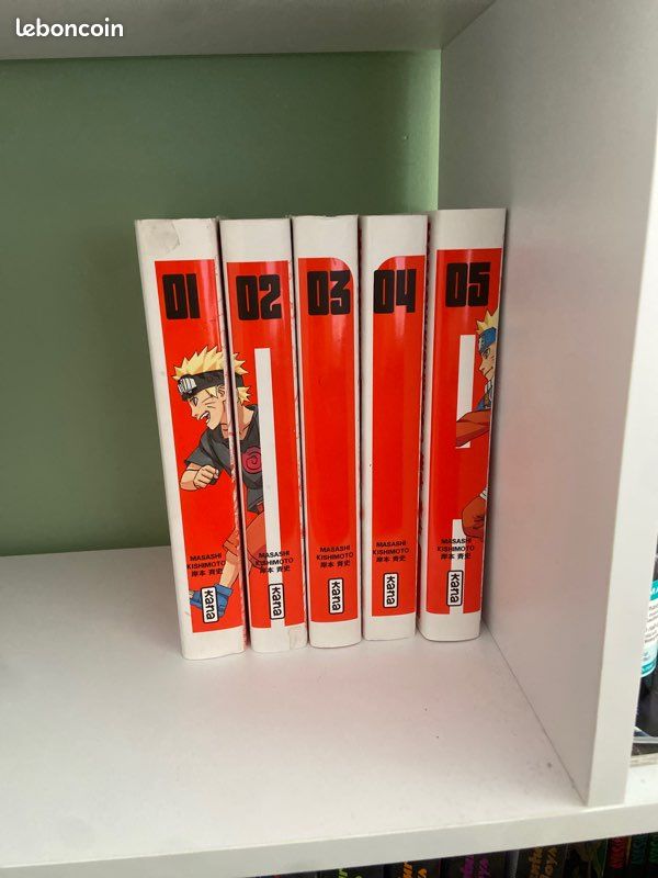 Tome 1-5 naruto edition Hokage (image 1)
