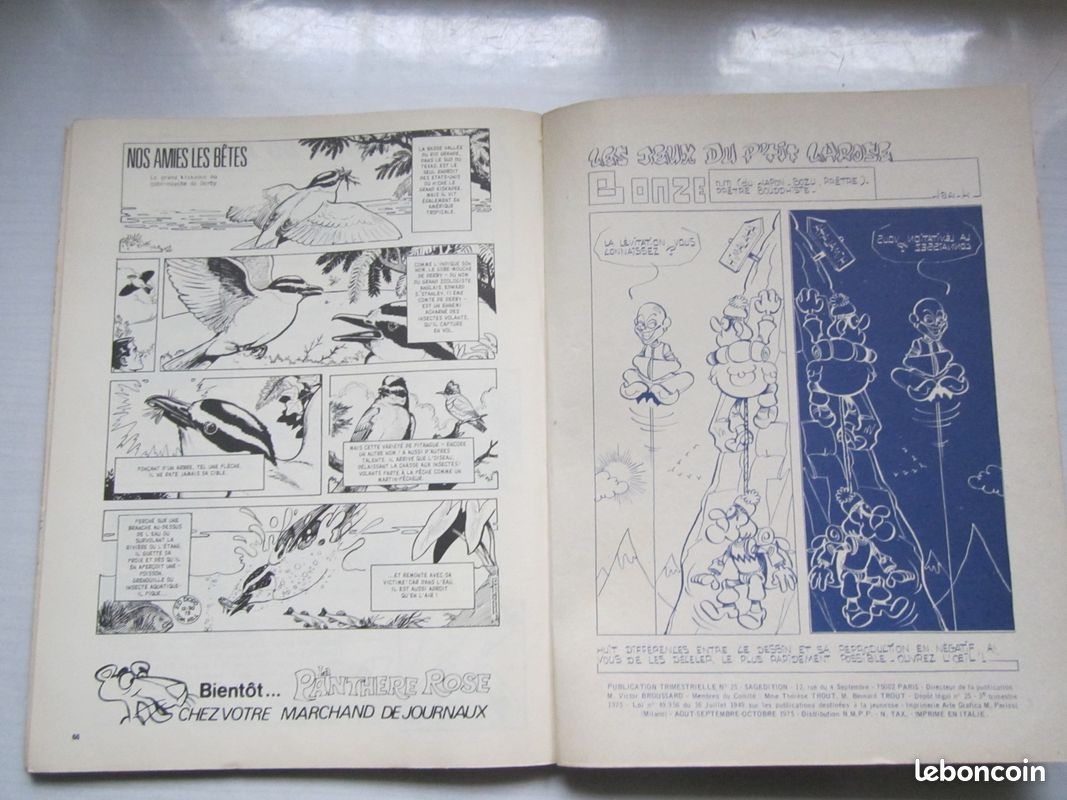 Tarzan Géant N°25 le seigneur de la jungle 1975 bon état voir photos (image 5)