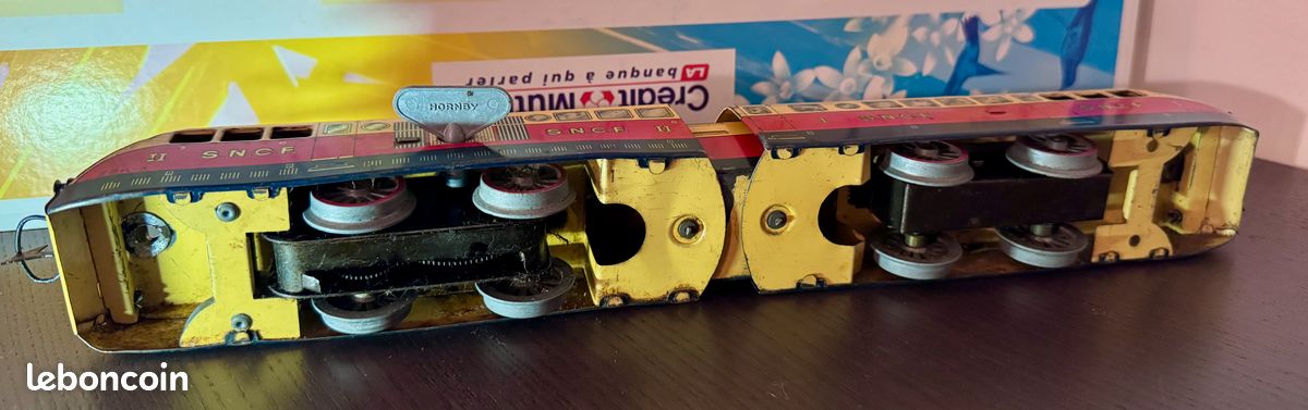 Autorail Bugatti Hornby Meccano PLM échelle O (tôle, France) - Occasion