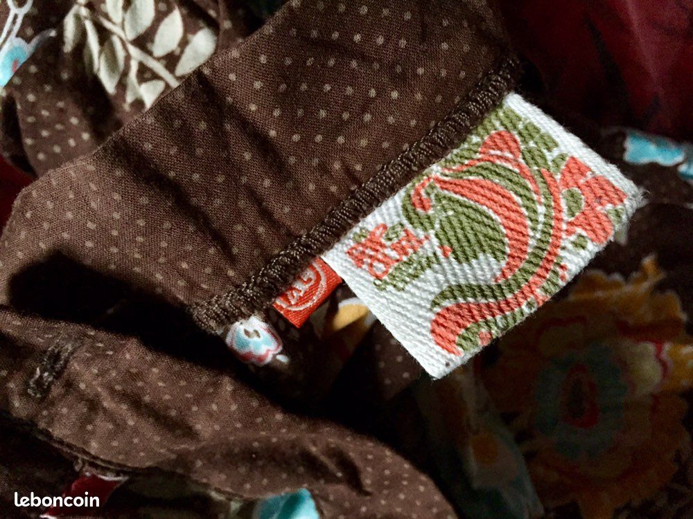Chemisette RIP CURL XL brun fleur surf (image 3)