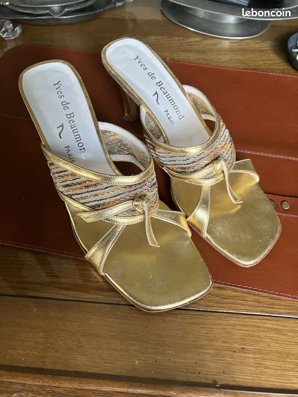 Chaussures à talons / Escarpins Yves De Beaumont pointure 38 (image 2)